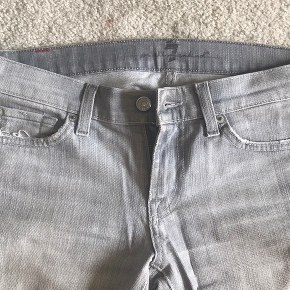 7 for all Mankind Grey Jeans - Picture 3 of 5